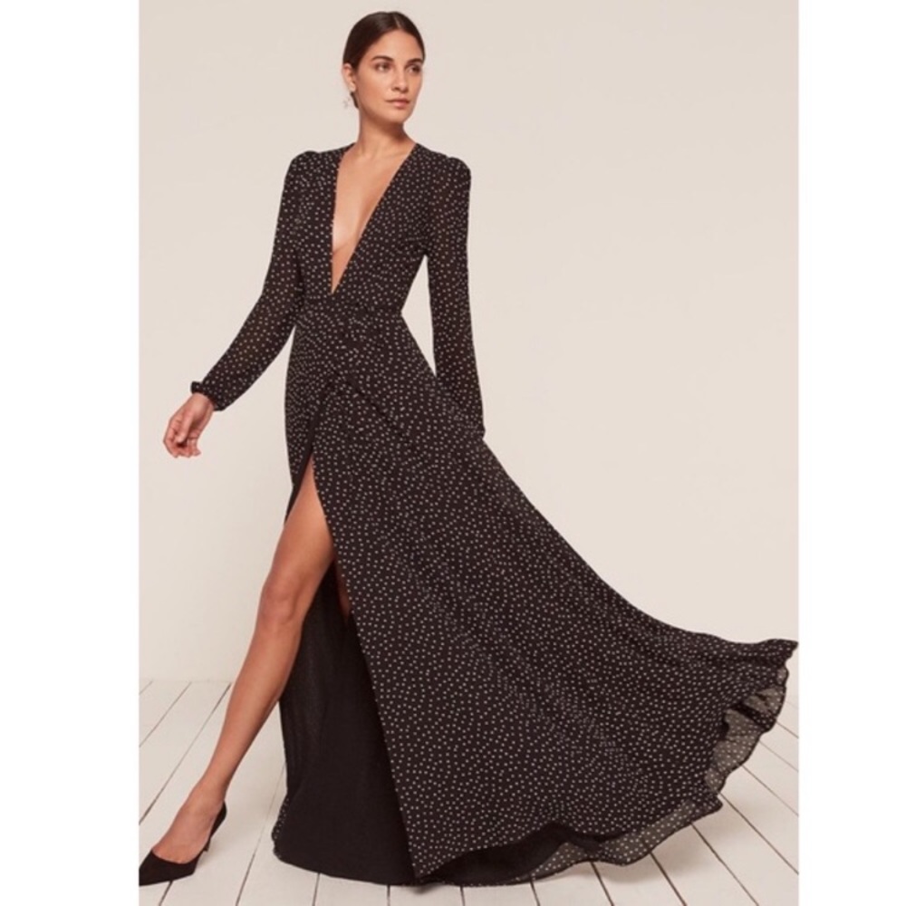 reformation milan venezia dress small